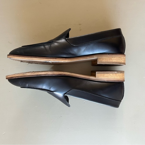 Everlane Italian Leather The Modern Slip On Loafer Black 6.5 - Picture 7 of 10